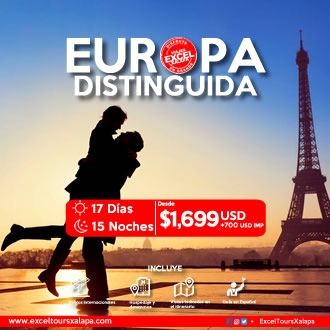 Viajes a Europa desde Xalapa